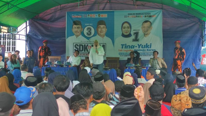 Kampanye di Sumare, Sutinah Bakal Beri Seragam Gratis Bagi Siswa yang Kurang Mampu