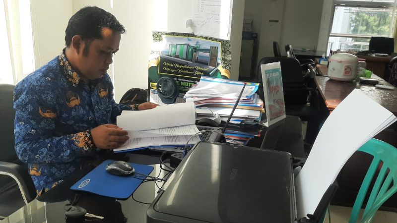 Pegawai Biro Pemerintahan Setda Wakili KORPRI Sulbar Cabang Adzan