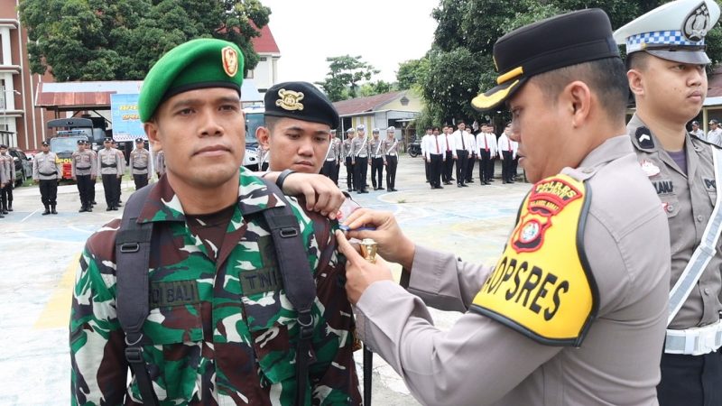 Kapolres Majene Pimpin Apel Gelar Pasukan Operasi Zebra Marano 2024