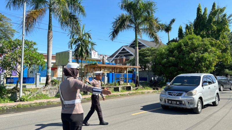 Ditlantas Polda Sulbar Tindak 23 Pelanggar di Hari Ketiga Operasi Zebra Marano