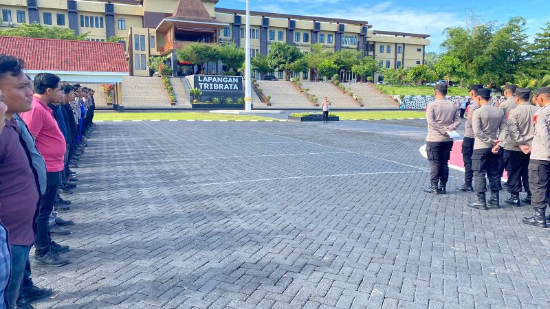 Jelang Pelantikan Presiden RI, Polda Sulbar Siagakan 578 Personel