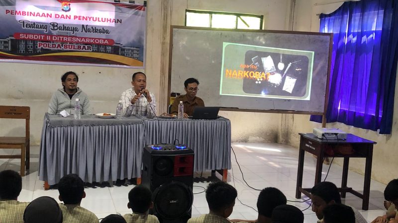 Direktorat Narkoba Polda Sulbar Gencarkan Edukasi Bahaya Narkoba