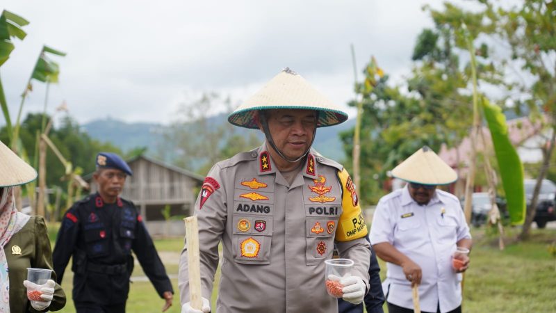 Dukung Ketahanan Pangan, Kapolda Sulbar Kolaborasi dengan Forkopimda Tanam Jagung