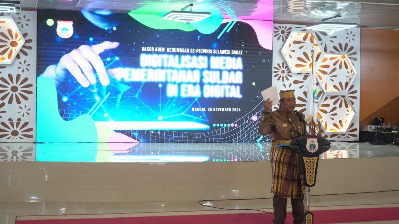 Pemprov Sulbar Gelar Rakor Agen Kehumasan se-Sulbar