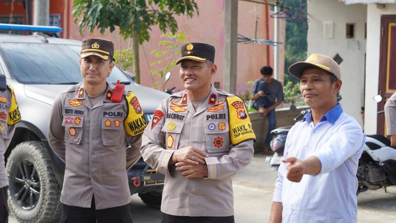 Wakapolda Sulbar Cek Langsung Keamanan TPS di Mamasa