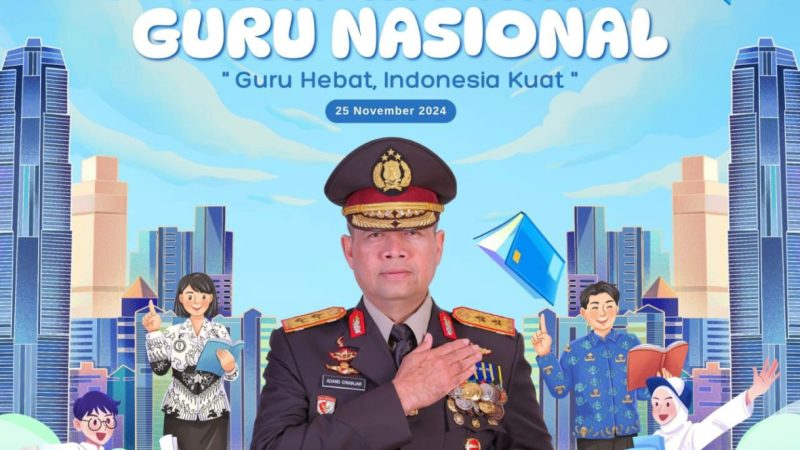 Peringatan Hari Guru, Kapolda Sulbar: Guru, Pelita Terang Menuju Indonesia Maju