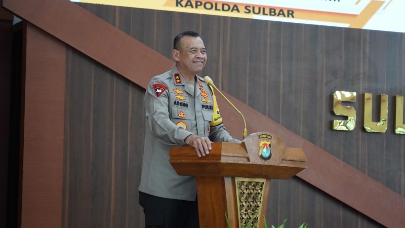 Penekanan Penting Kapolda Sulbar Saat Penyerahan DIPA 2025