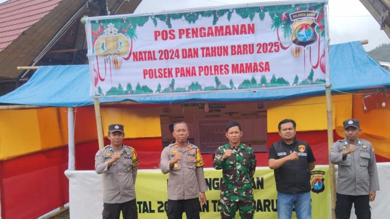 Siap Berikan Pelayanan, Polda Sulbar Dirikan Posko Operasi di Seluruh Jajaran