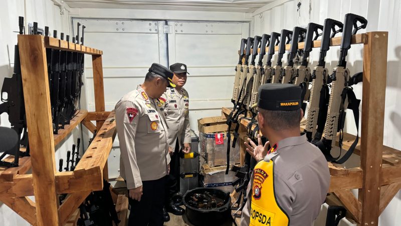 Wakapolda Sulbar Tegaskan Penggunaan Senpi Sesuai SOP saat Cek Senpi