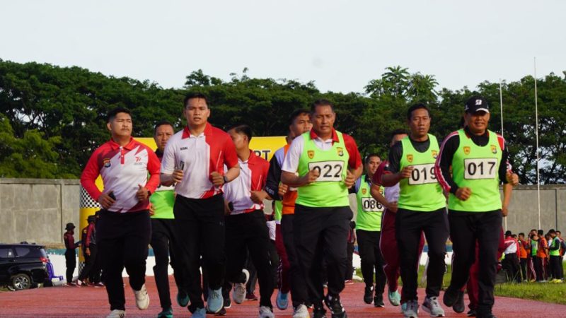 Wakapolda Sulbar Tekankan Pentingnya Kebugaran Jasmani bagi Personel