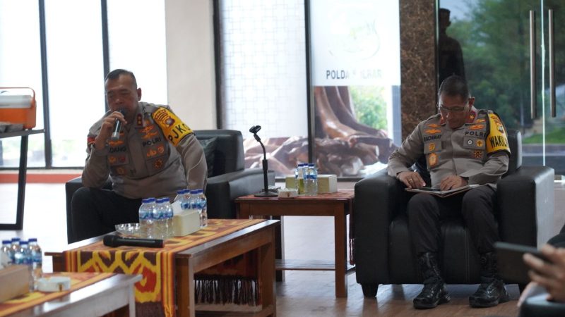 Kapolda Sulbar Tekankan Optimalisasi Ketahanan Pangan dan Peningkatan Profesionalisme