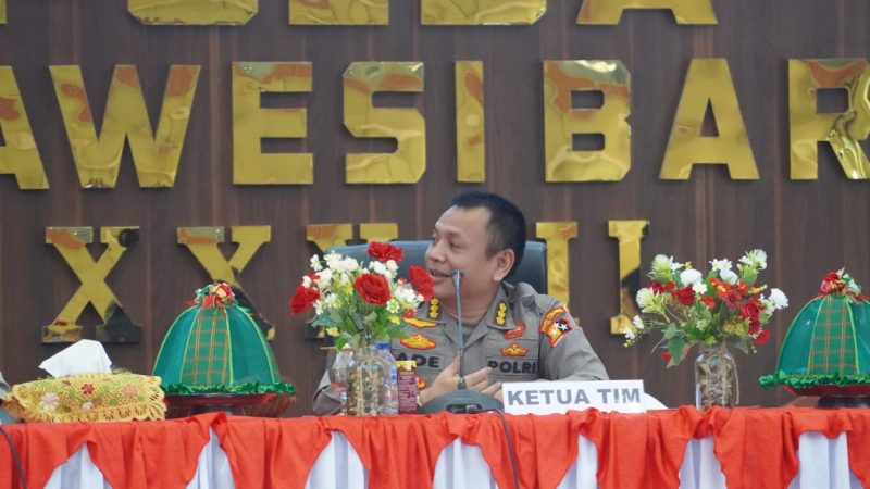 Puslitbang Polri Beri Edukasi di Polda Sulbar, Penguatan Profesionalitas dan Etika