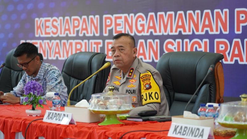 Kapolda Sulbar Pimpin Rakor Tiga Agenda Prioritas