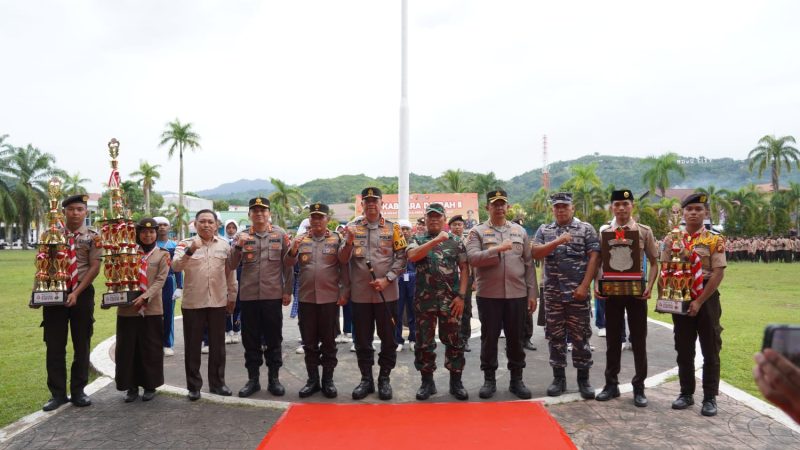 Kapolda Apresiasi Generasi Muda Gemilang saat Penutupan Lokabhara II Sulbar
