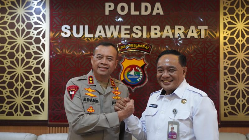 Kapolda dan Ditjen Kanwil Pemasyarakatan Sulbar Bahas Penguatan Keamanan