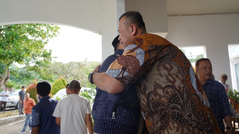 Kapolda Sulbar Sambut Hangat Gubernur dan Wagub yang Baru Dilantik