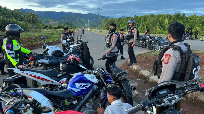 Ditsamapta Polda Sulbar Jaga Kondusivitas Ramadhan dari Gangguan Balap Liar
