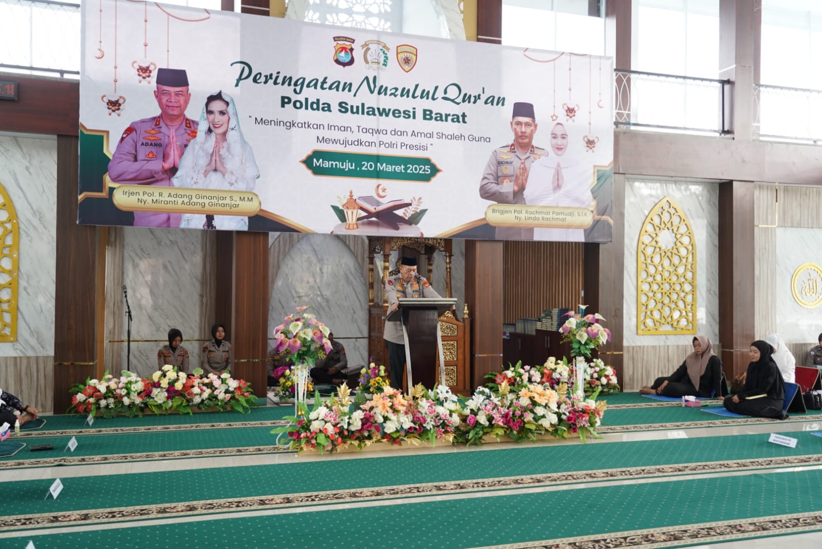 Polda Sulbar Gelar Peringatan Nuzulul Qur’an