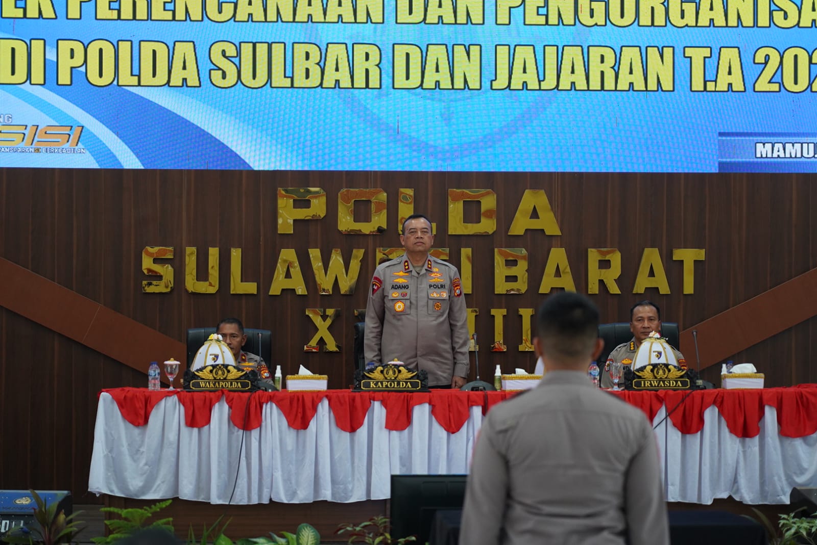 Kapolda Sulbar Tutup Audit Kinerja Tahap I