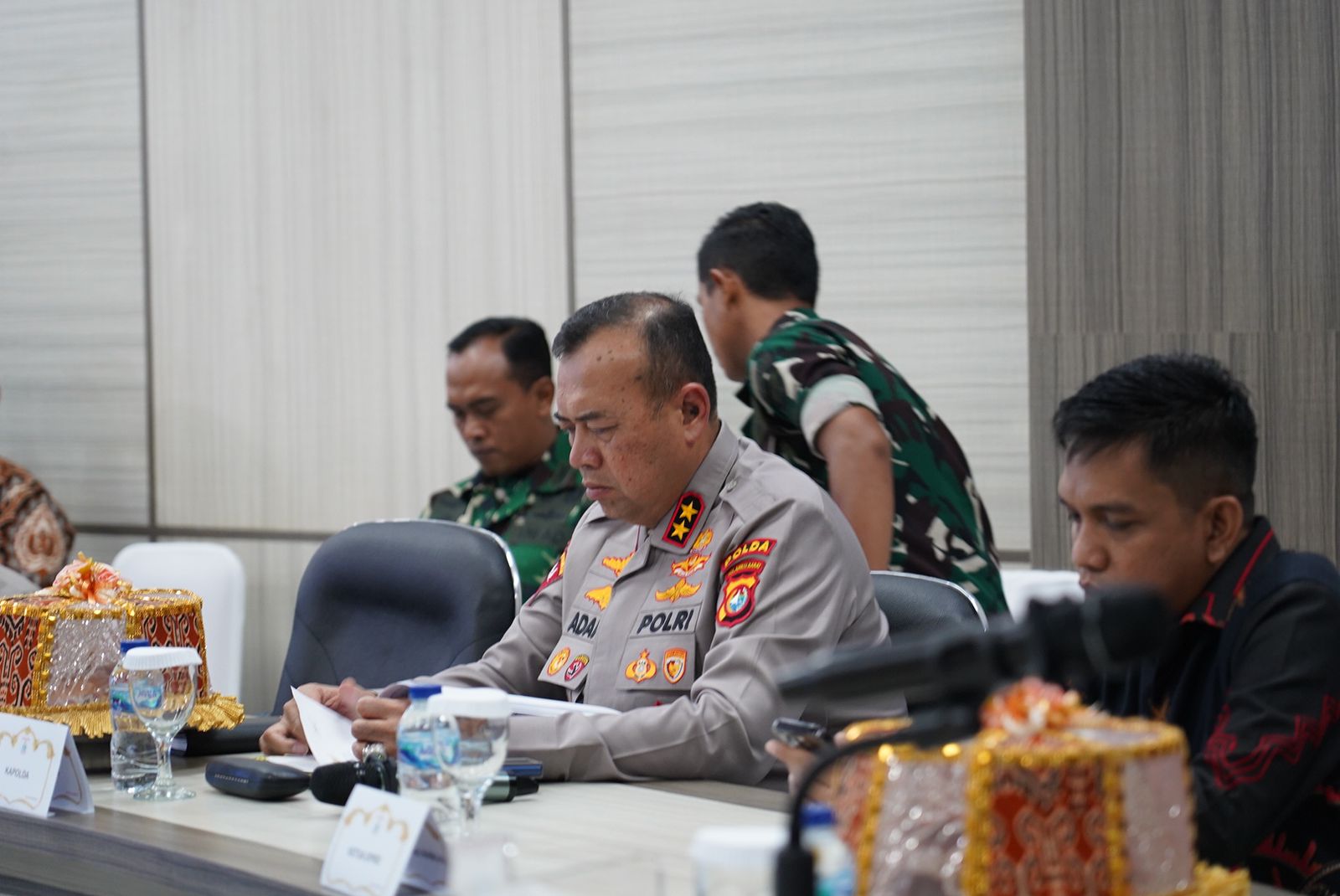 Sinergi Ciptakan Iklim Investasi yang Baik, Kapolda Hadiri Rakor Forkopimda