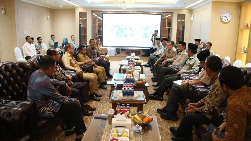 Gubernur Sulbar Perjuangkan Pembangunan Pertanian di Kementan