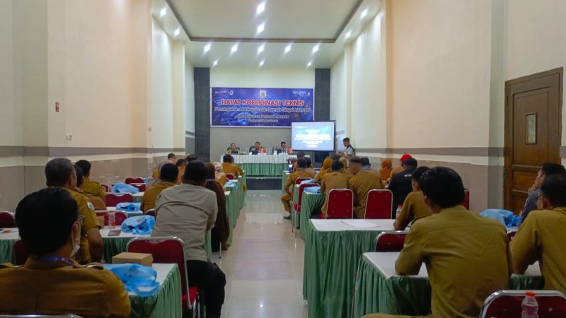 Jemput Program SDK-JSM, Jajaran Pemkab Hingga Pemdes Ikuti Rakortek Penanganan Blankspot di Polman