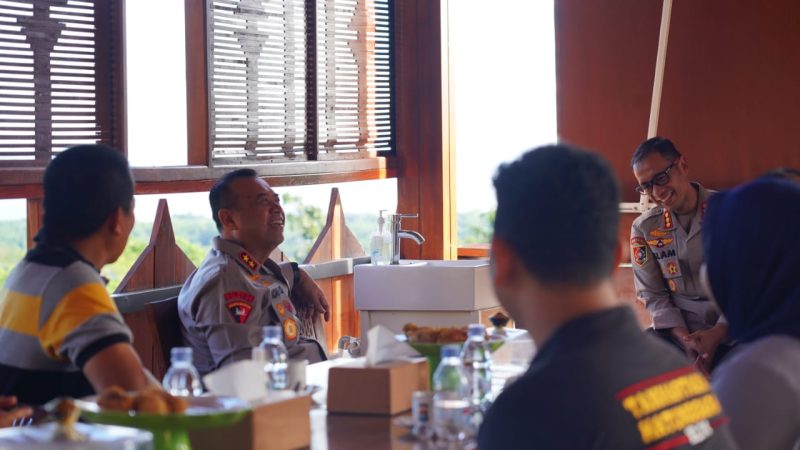 Kapolda Sulbar Terima Kunjungan LSP Lemdiklat Polri