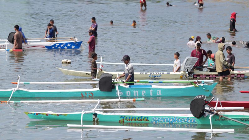 Hari Bhayangkara ke-79 di Sulbar Dimeriahkan dengan Lomba Balap Katinting