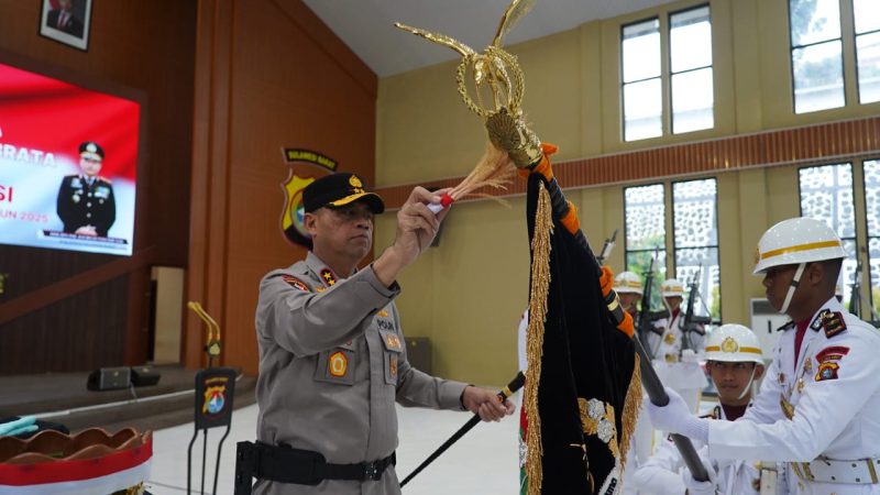 Hari Bhayangkara di Polda Sulbar, Lansakanan Upacara Pemuliaan Nilai-Nilai Luhur Tribrata
