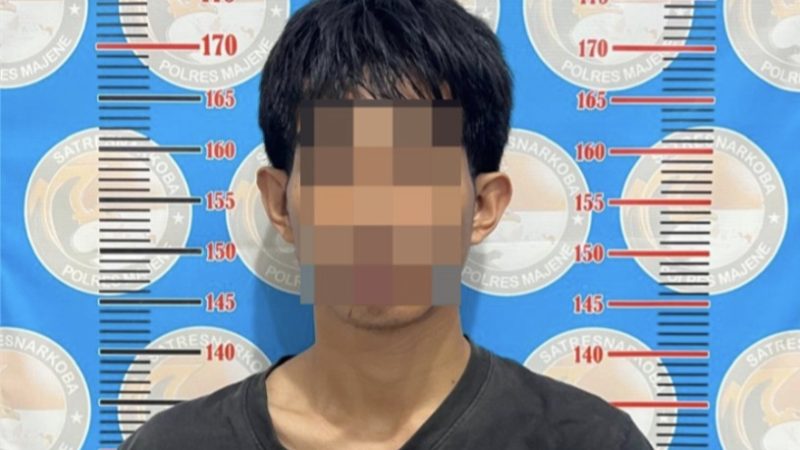 Residivis Narkoba Asal Campalagian Ditangkap Satresnarkoba Polres Majene