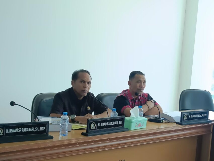 Komisi I DPRD Provinsi Sulbar Gelar Raker Bahan LKPJ Gubernur Tahun 2024