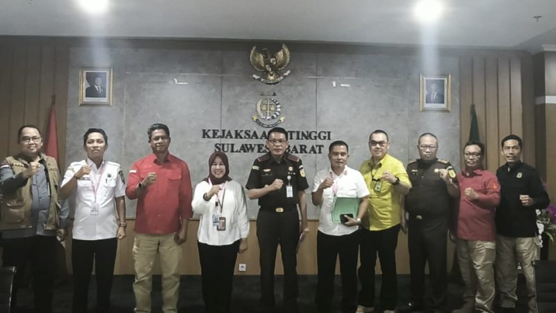 Ke Kejati, Inspektorat Sulbar Laksanakan Koordinasi Program Pemberantasan Korupsi
