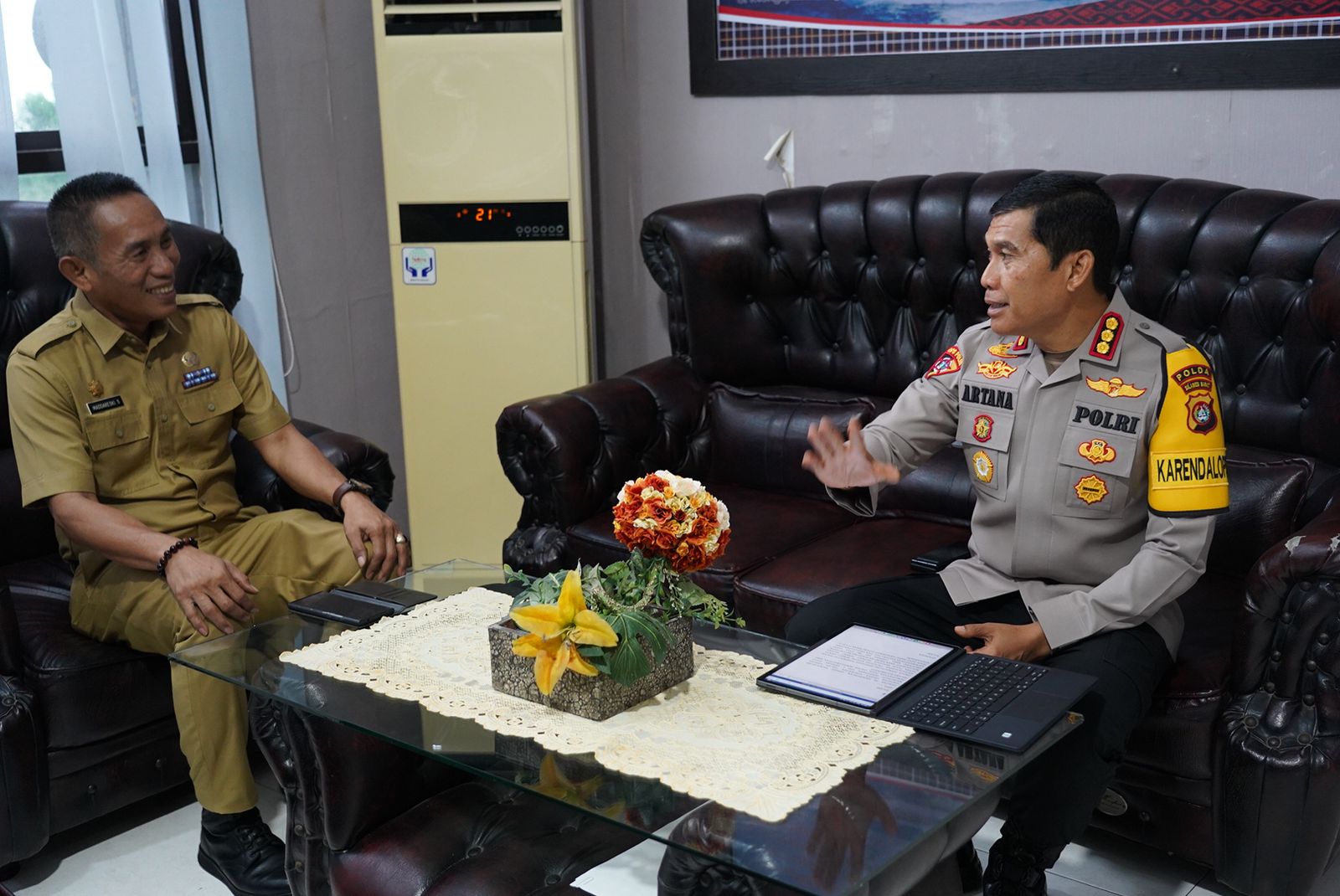 Sukseskan Program Makan Bergizi Gratis, Koordinasi Efektif Polda dan Dishub Sulbar