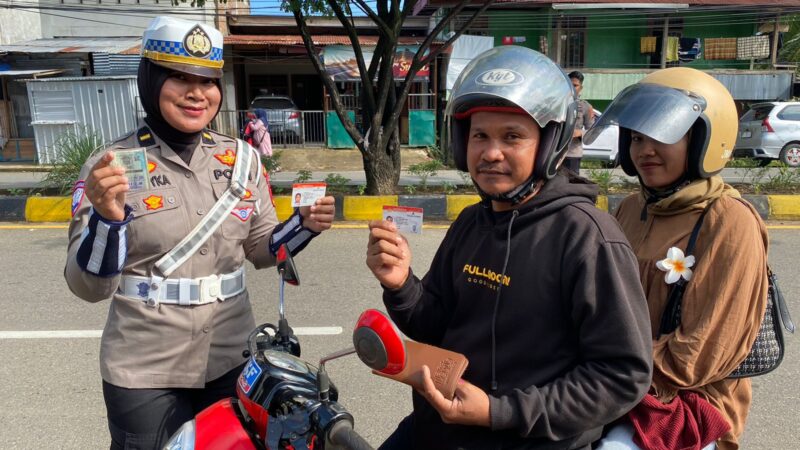 Prioritaskan Disiplin Berlalu Lintas Ditlantas Polda Sulbar Optimalkan Operasi Zebra Marano 2025