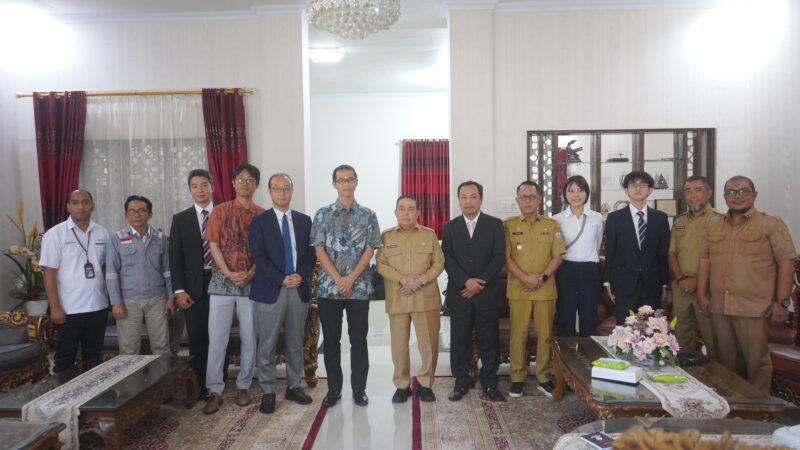 Pemprov Sulbar Terima Tawaran Teknologi Deteksi Dini Bencana dari IMV Corporation Jepang