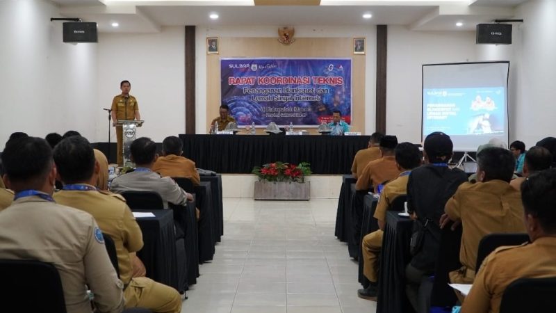 Penanganan Blankspot Internet di Majene, Kominfo Sulbar Sasar 15 Titik untuk Bantuan Jaringan Internet