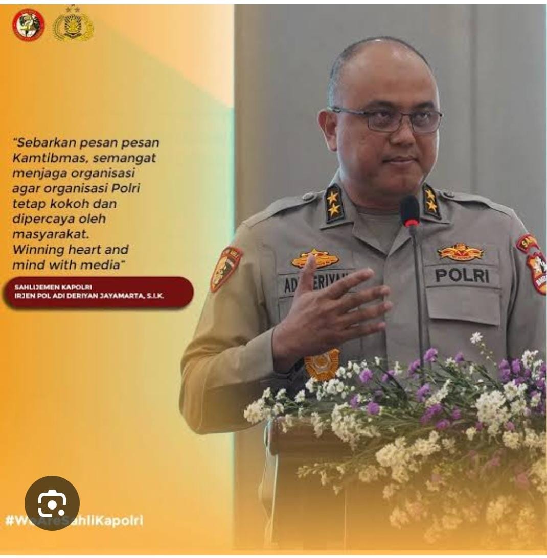 Irjen Pol Adi Deriyan Jayamarta Jabat Kapolda Sulbar Gantikan Irjen Pol Adang Ginanjar