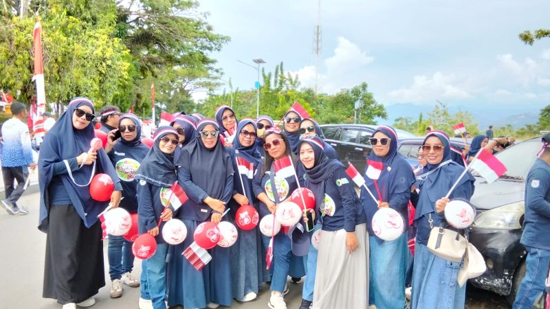 Distapang Sulbar Ikuti Semarak Defile HUT RI, Siap Tampil Maksimal Setiap Perlombaan