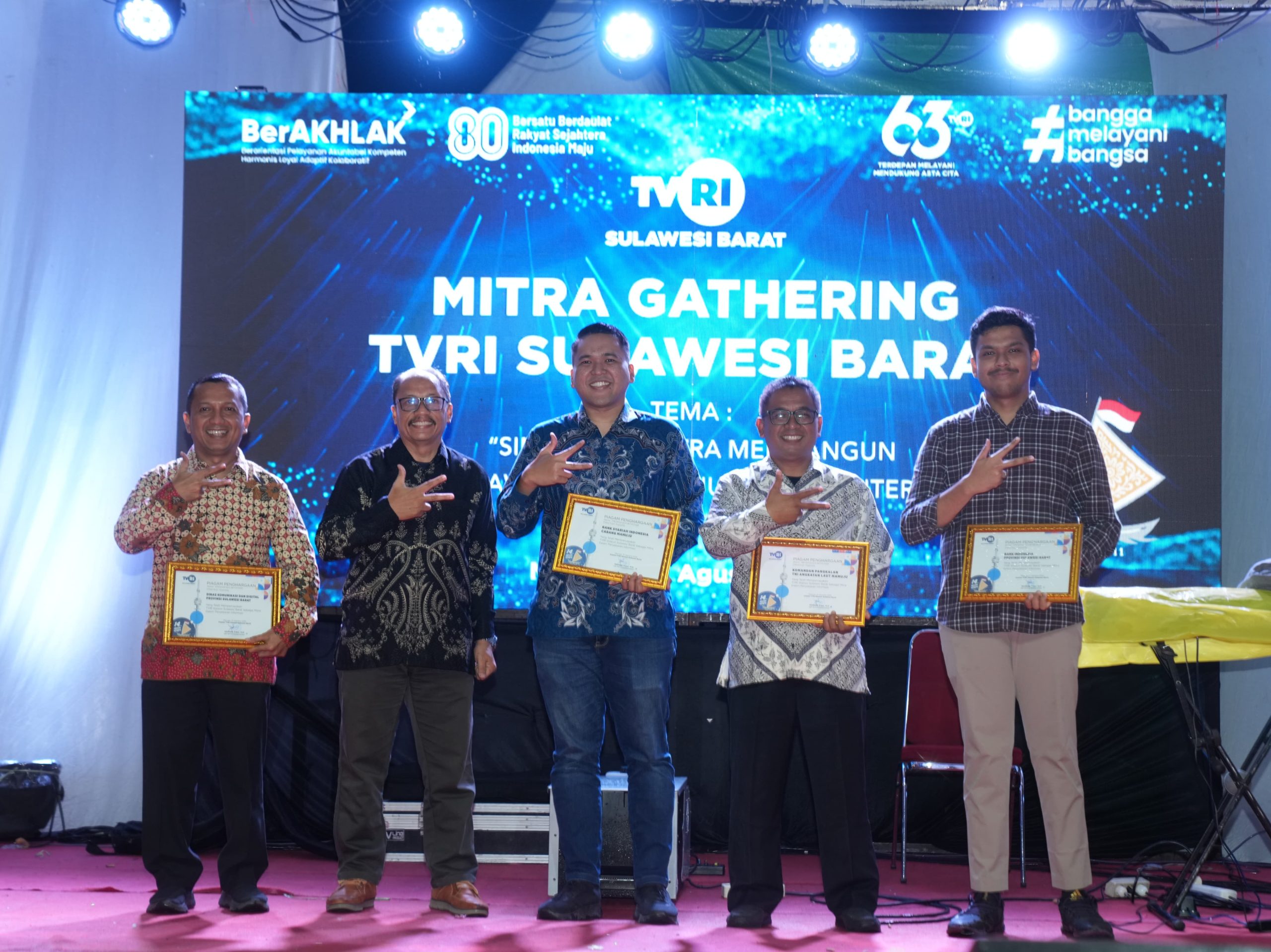 Hari Jadi ke-14 TVRI Sulbar, Kominfo Dorong Perkuat Konten Lokal dan Sinergi Digital