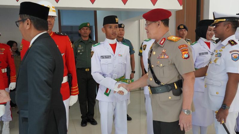 Wakapolda Sulbar Beri Motivasi Paskibraka 2025