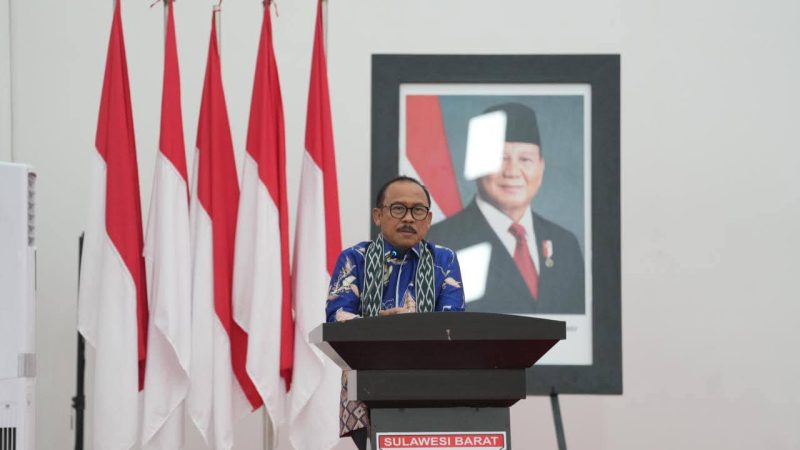 RPJMD Sulbar 2025–2029 Rampung, Gubernur SDK Pastikan Jawab Tantangan Pembangunan Daerah