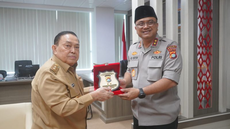 Kapolda Sulbar Silaturahmi ke Wagus Salim, Jalin Sinergi untuk Stabilitas Kamtibmas