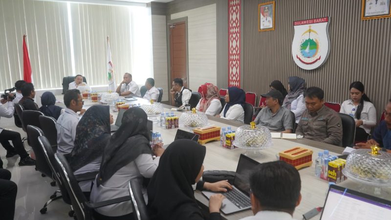 Wagub Sulbar Pimpin Rakor Pastipadu, Tekankan Data Valid Jadi Kunci untuk Bantuan Tepat Sasaran