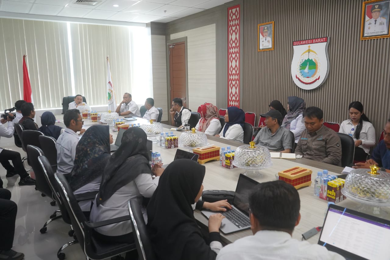 Wagub Sulbar Pimpin Rakor Pastipadu, Tekankan Data Valid Jadi Kunci untuk Bantuan Tepat Sasaran