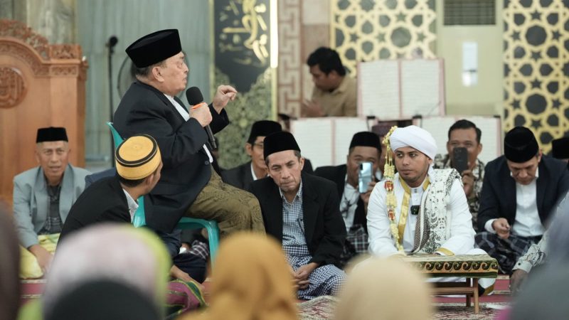 Wagub Sulbar Jadi Saksi Akad Nikah Anak Imam Masjid Syuhada Polewali