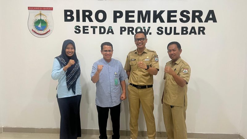 Kerjasama dengan Poltekkes Mamuju, Pemkesra Sulbar Bahas Persiapan Program Beasiswa