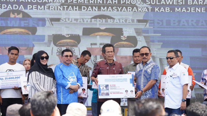 15 Titik Internet di Majene Terpasang, Bagian dari Rp31,1 Miliar Bantuan Pemprov Sulbar