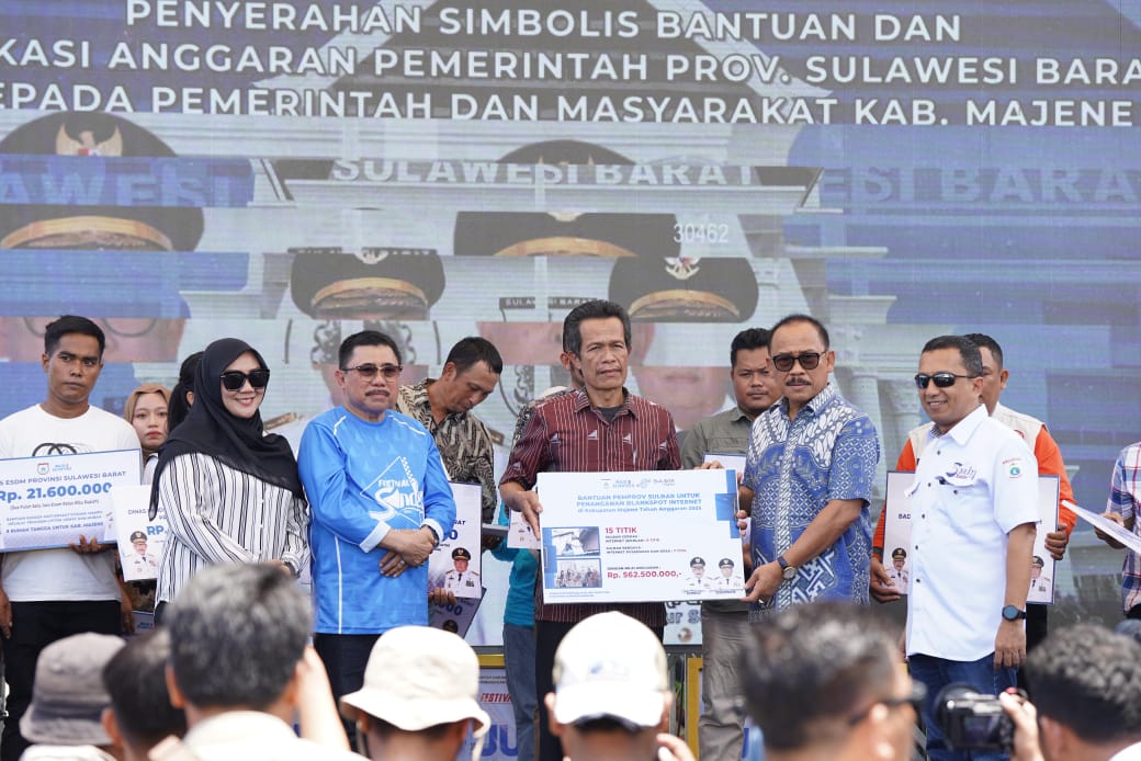 15 Titik Internet di Majene Terpasang, Bagian dari Rp31,1 Miliar Bantuan Pemprov Sulbar