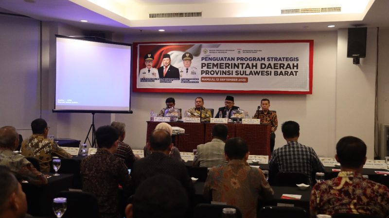 Inspektur Sulbar Siap Perkuat Fungsi Pengawasan usai Hadiri  Pertemuan Penguatan Program Strategis