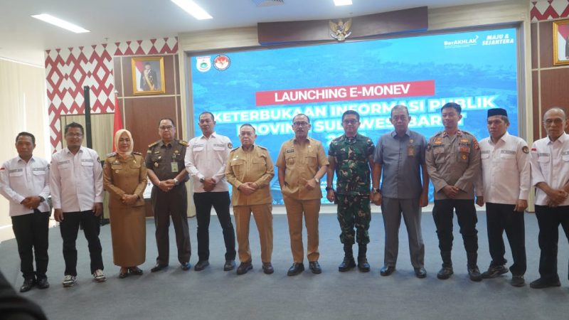 KI Sulbar Luncurkan e-Monev, Harap Haus Sekat Akses Masyarakat Terhadap Informasi